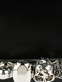Mini The Biker Jewelled Leather Satchel