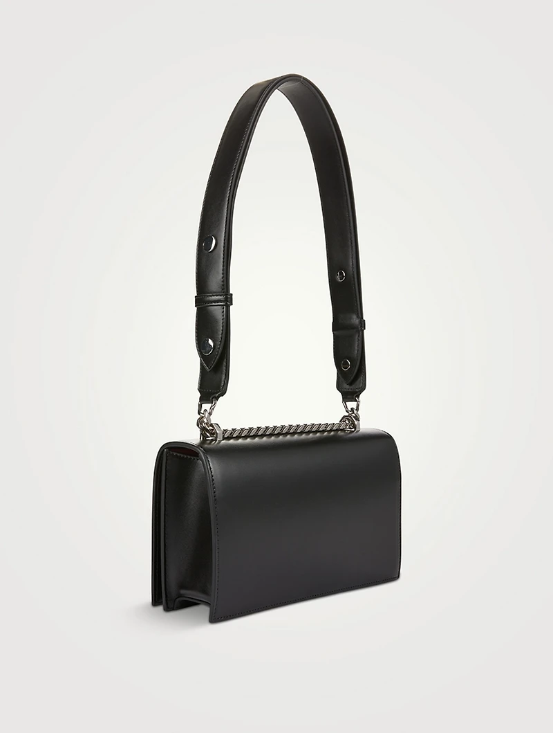 The Biker Jewelled Leather Satchel