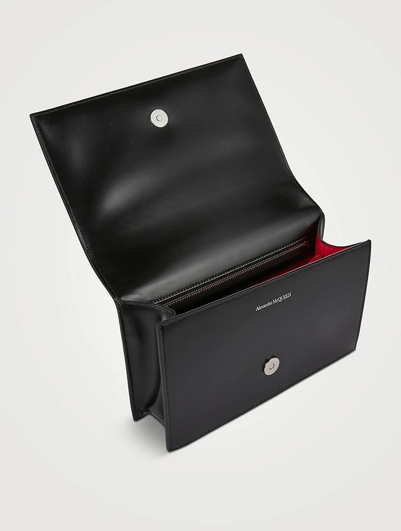 The Biker Jewelled Leather Satchel