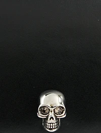 Small Biker Skull Leather Bag