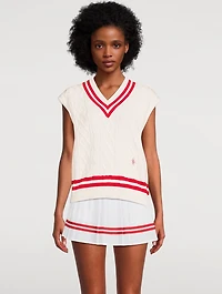Sporty & Rich x Prince Sweater Vest