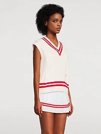 Sporty & Rich x Prince Sweater Vest
