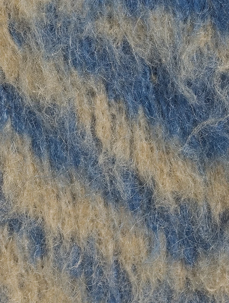 Wool And Mohair Brushed Sweater