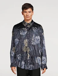 Crinkled Flower Shirt
