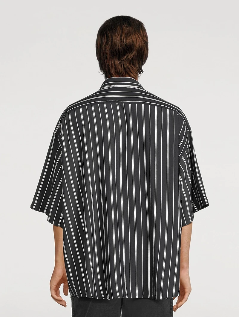 Fluid Striped Shirt