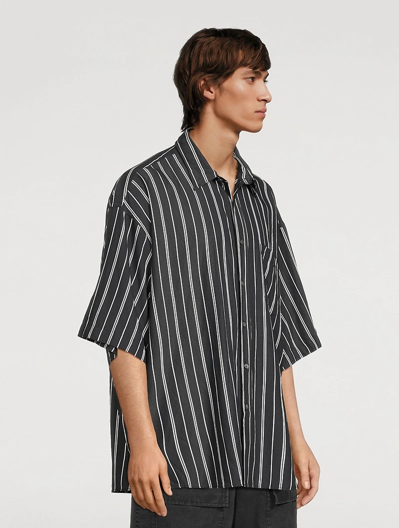 Fluid Striped Shirt