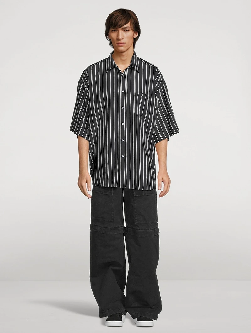 Fluid Striped Shirt
