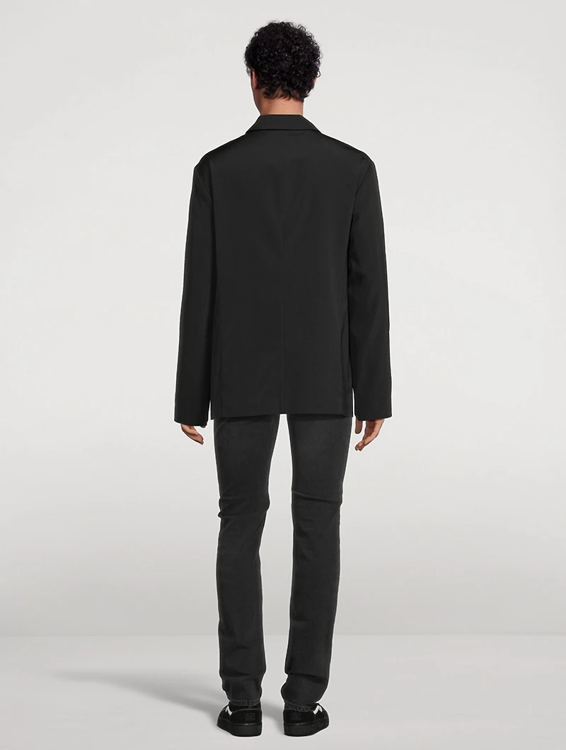 Wool-Blend Suiting Jacket