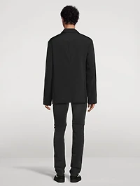 Wool-Blend Suiting Jacket