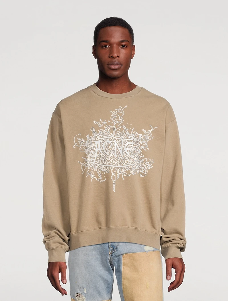 Cotton Logo Sweatshirt