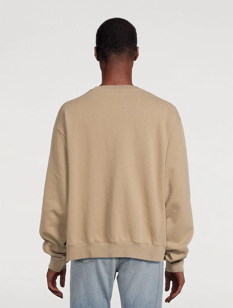 Cotton Logo Sweatshirt
