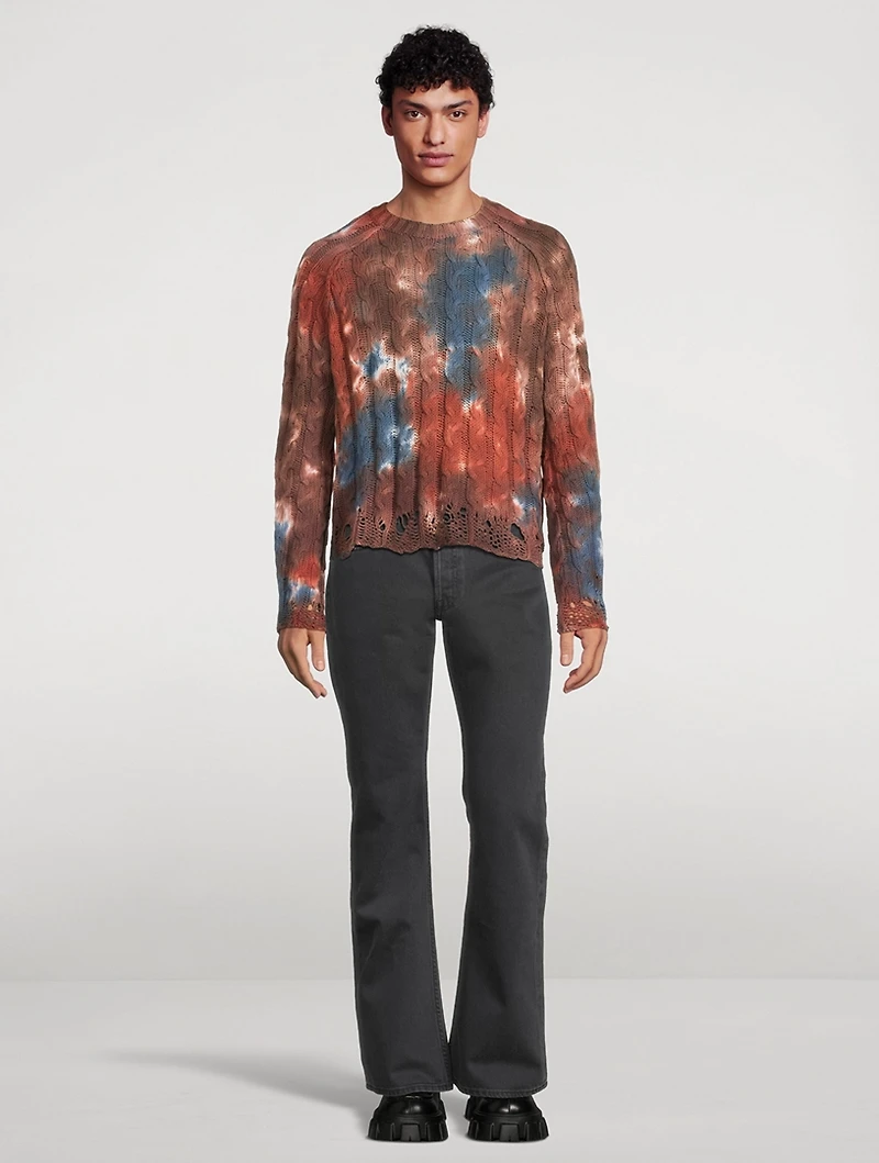 Cotton Cable Knit Sweater
