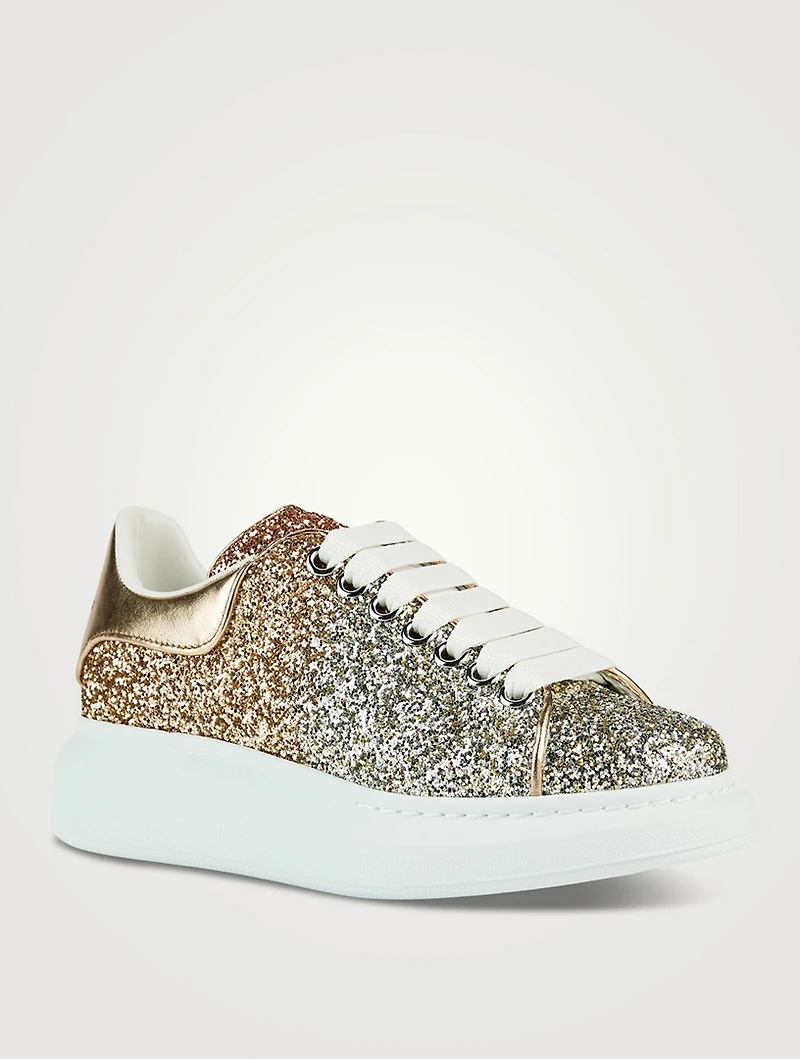 Oversized Glitter Sneakers