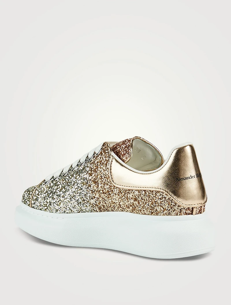 Oversized Glitter Sneakers