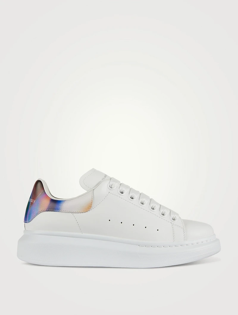 Oversized Leather Sneakers
