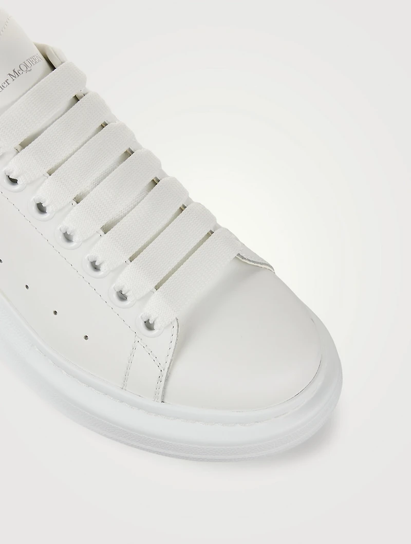 Oversized Leather Sneakers