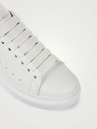 Oversized Leather Sneakers