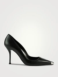 Punk Leather Pumps