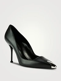 Punk Leather Pumps