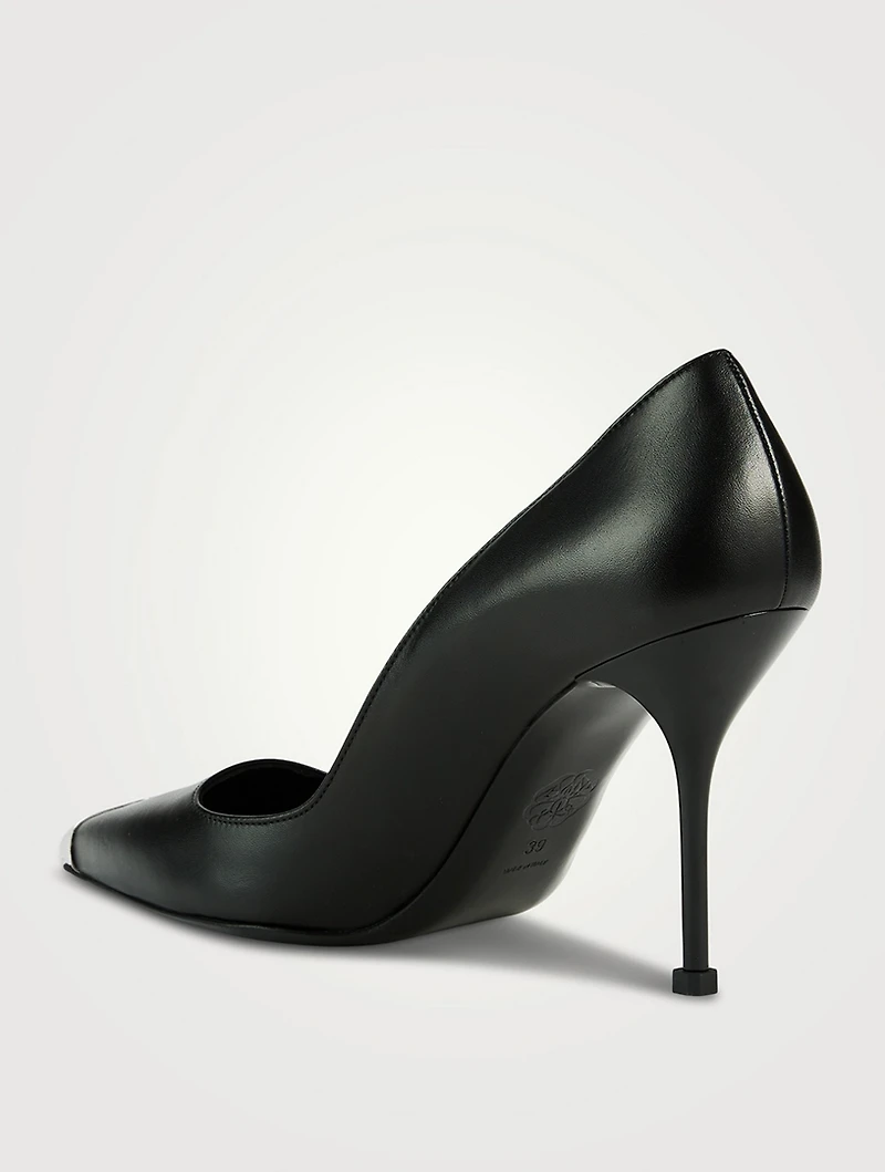 Punk Leather Pumps
