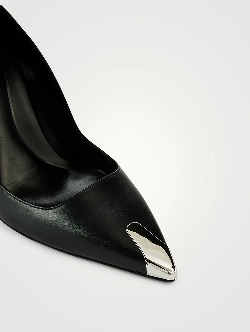 Punk Leather Pumps