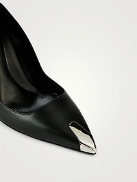 Punk Leather Pumps