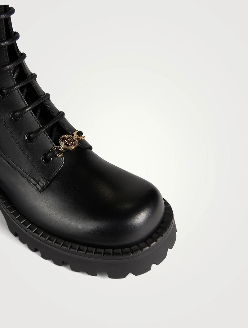 Vagabond Leather Combat Boots