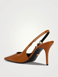 Medusa '95 Patent Leather Slingback Pumps
