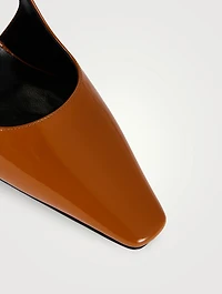 Medusa '95 Patent Leather Slingback Pumps