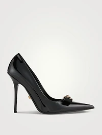 Gianni Ribbon Leather Pumps