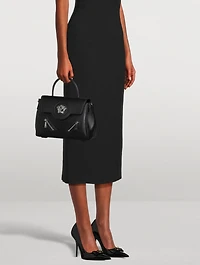 Gianni Ribbon Leather Pumps