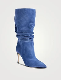 Slouchy Suede Boots