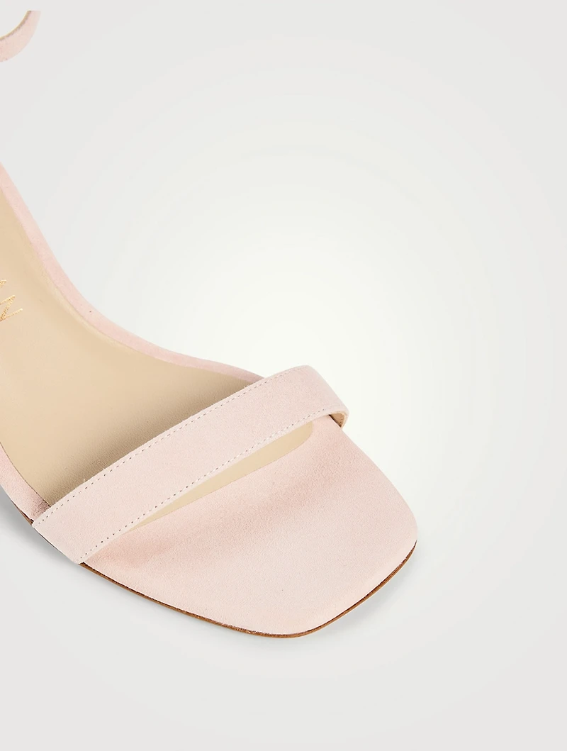 Nudistcurve Suede Sandals