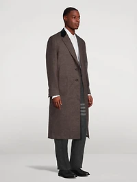 Shetland Elongated Sack Overcoat