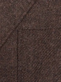 Shetland Elongated Sack Overcoat