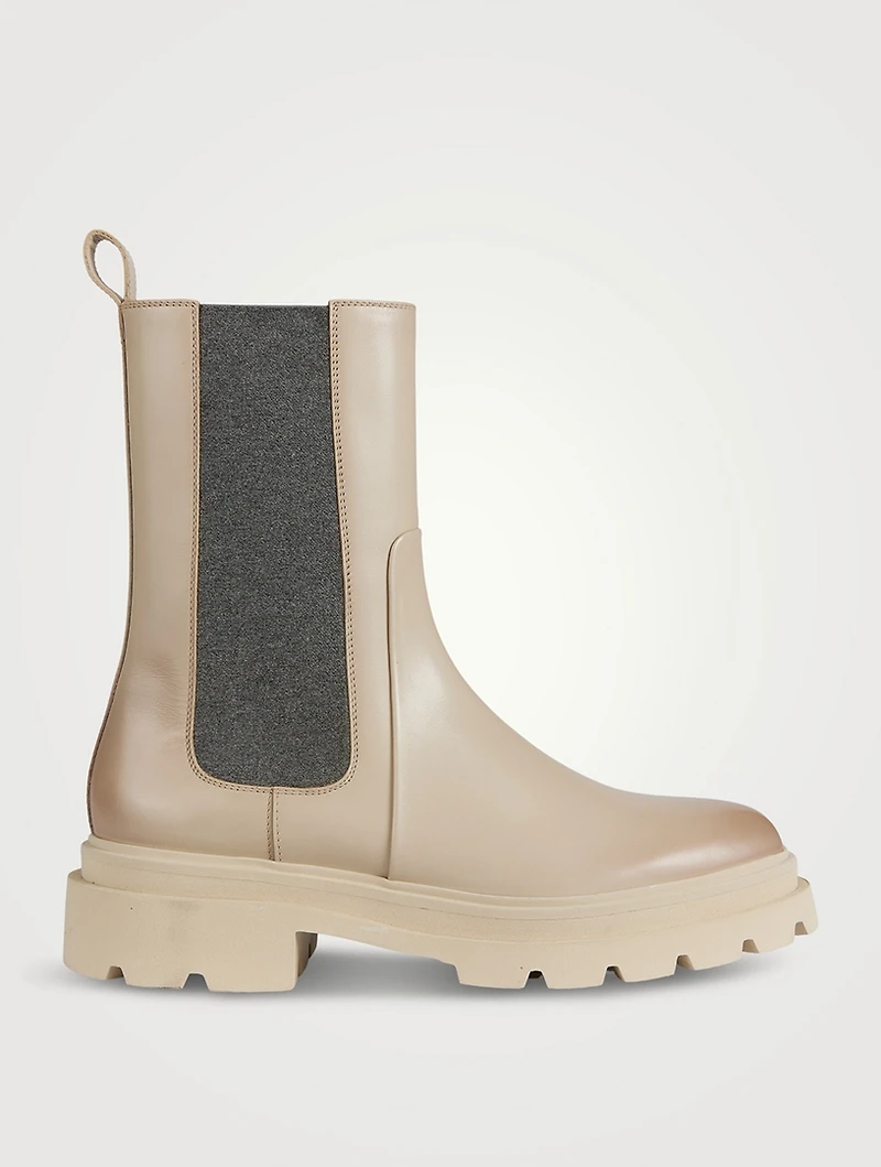 Forester Leather Chelsea Boots
