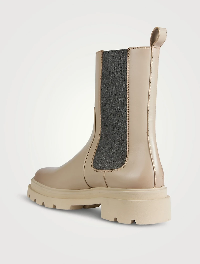 Forester Leather Chelsea Boots