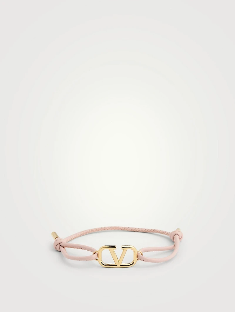 VLOGO Leather Bracelet