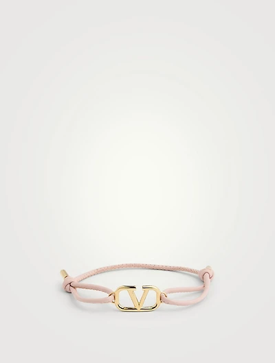VLOGO Leather Bracelet