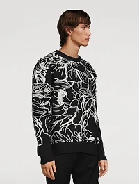 Flowers Wool Sweater