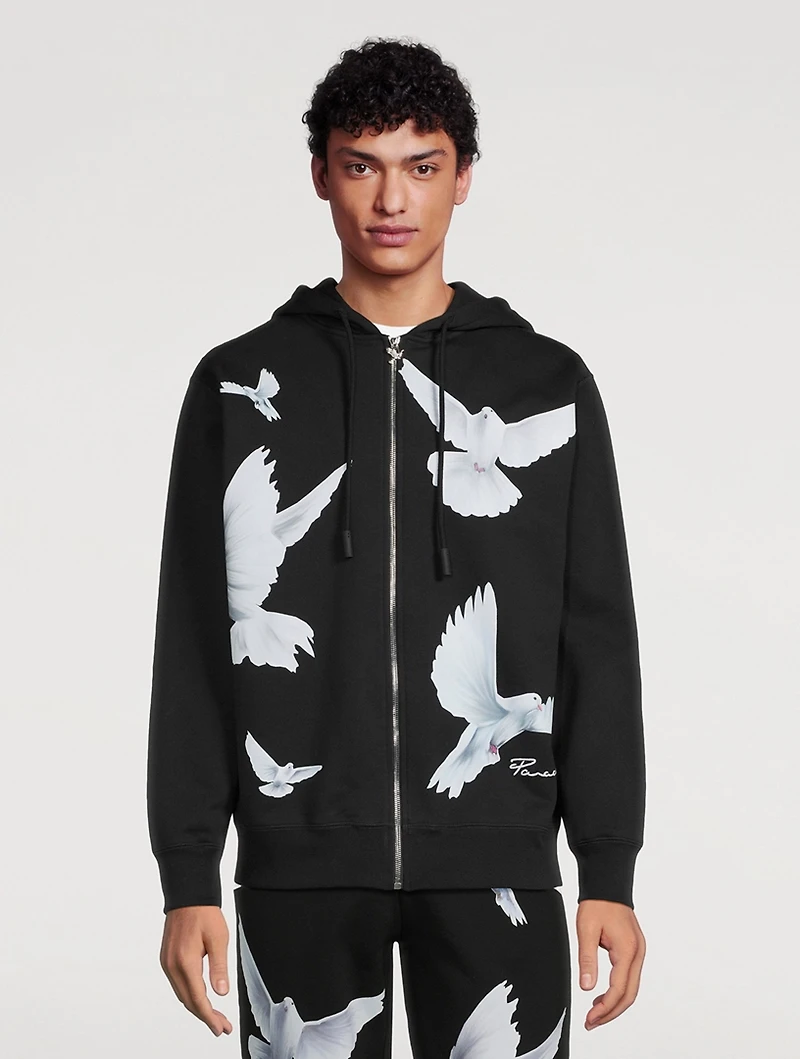 Freedom Doves Zip Hoodie