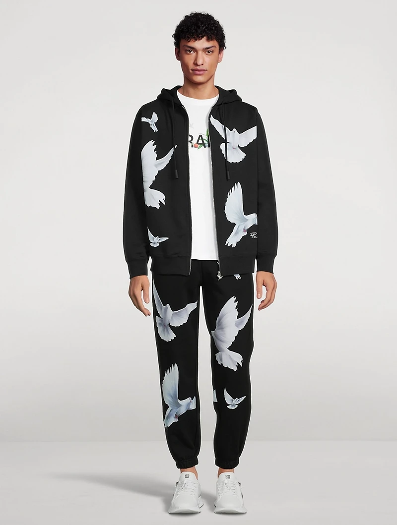 Freedom Doves Zip Hoodie