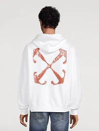 Scratch Arrow Skate Hoodie