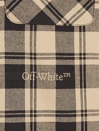 Cotton Flannel Shirt Check Print