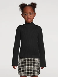 Wool-Blend Turtleneck Sweater