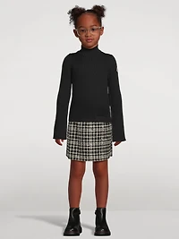 Wool-Blend Turtleneck Sweater