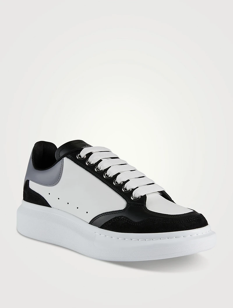Oversized Leather Sneakers