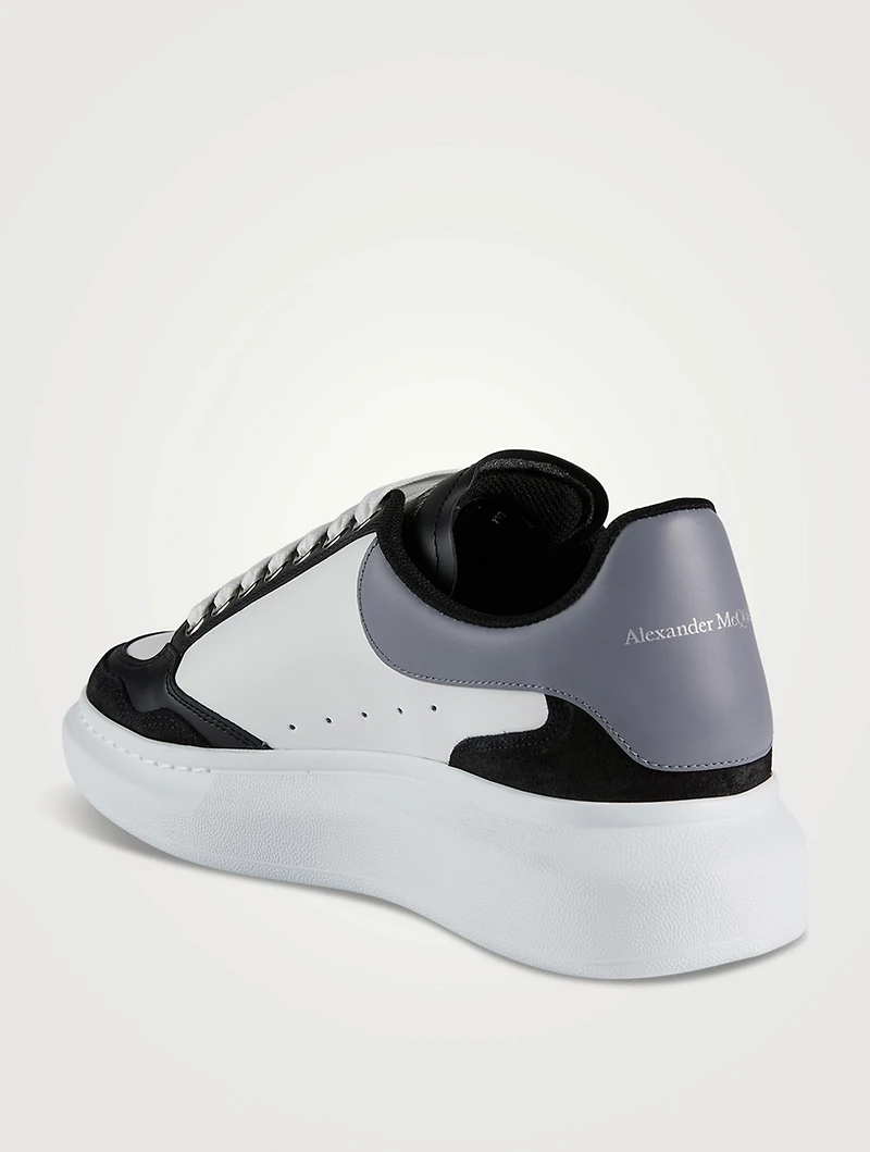 Oversized Leather Sneakers