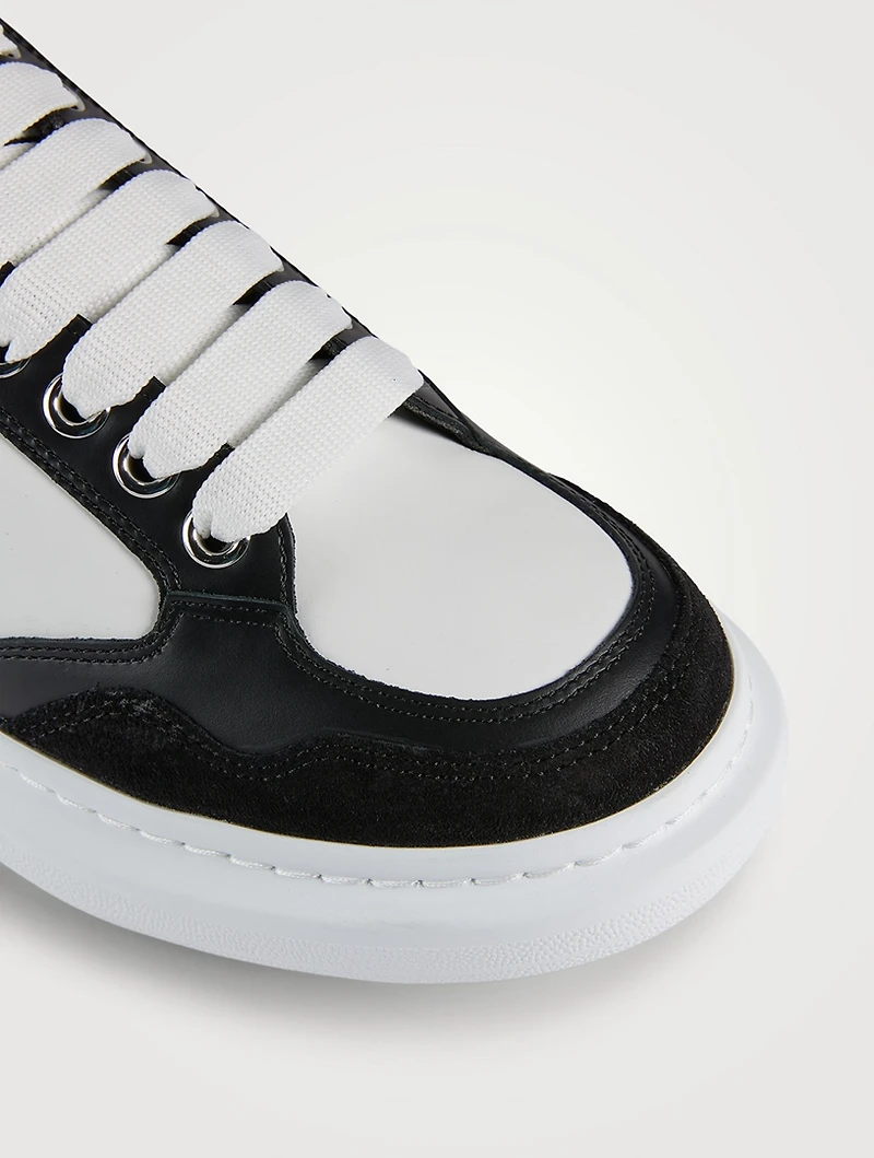 Oversized Leather Sneakers
