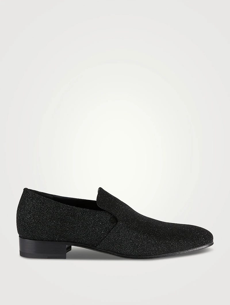 Glitter Evening Loafers